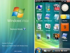 iphone vista 300x229 iPhone com Windows Vista