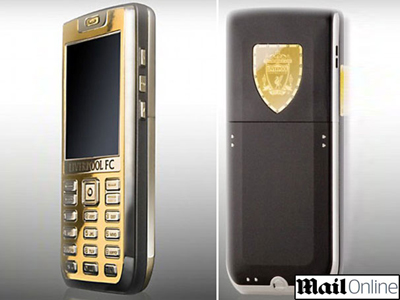 liverpool celular Liverpool lança celular avaliado em R$ 46,5 mil