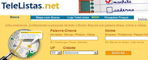 Lista Telefônica Online - TeleListas Lista Telefonica Online TeleListas LISTA TELEFÔNICA ONLINE TeleListas.net