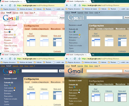 TEMAS GMAIL TEMAS GMAIL TEMAS GMAIL Personalize sua caixa de e mails