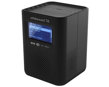 T4 Radiopod Orbitsound T4 Radiopod   Dock para iPhone também reproduz músicas da internet
