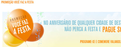 PROMOÇÃO GOL LINHAS AÉREAS PROMOCAO GOL LINHAS AEREAS PROMOÇÃO GOL LINHAS AÉREAS VOCÊ FAZ A FESTA