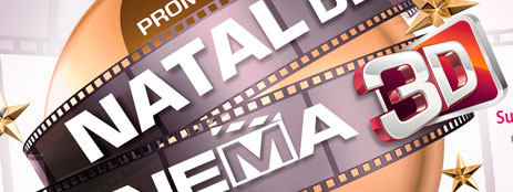 PROMOÇÃO NATAL DE CINEMA 3D LG PROMOÇÃO NATAL DE CINEMA 3D LG