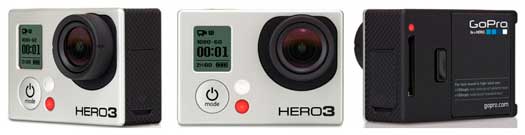 Caméra GoPro Hero 3 D’occasion – Avec Batterie, Fonctionnelle