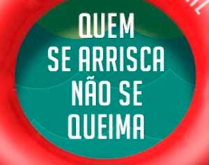 PROMOÇÃO COLGATE PLAX QUEM SE ARRISCA NÃO SE QUEIMA