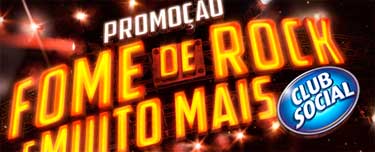 PROMOÇÃO CLUB SOCIAL FOME DE ROCK E MUITO MAIS PROMOÇÃO CLUB SOCIAL FOME DE ROCK E MUITO MAIS