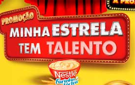 WWW.MINHAESTRELATEMTALENTO.COM.BR - PROMOÇÃO NESTLÉ MINHA ESTRELA TEM TALENTO