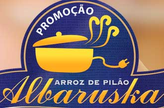 WWW.PROMOCAOALBARUSKA.COM.BR - PROMOÇÃO ARROZ DE PILÃO ALBARUSKA RECEITA PREMIADA