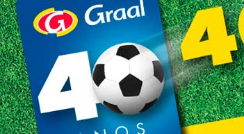 WWW.REDEGRAAL.COM.BR - PROMOÇÃO GRAAL 40 ANOS, 40 PRÊMIOS SHOW DE BOLA