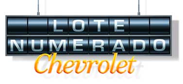 WWW.LOTENUMERADOCHEVROLET.COM.BR - PROMOÇÃO LOTE NUMERADO CHEVROLET