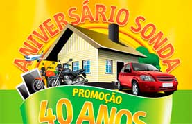 WWW.SONDA.COM.BR/ANIVERSARIO40ANOS - PROMOÇÃO ANIVERSÁRIO SONDA 40 ANOS, CADASTRAR